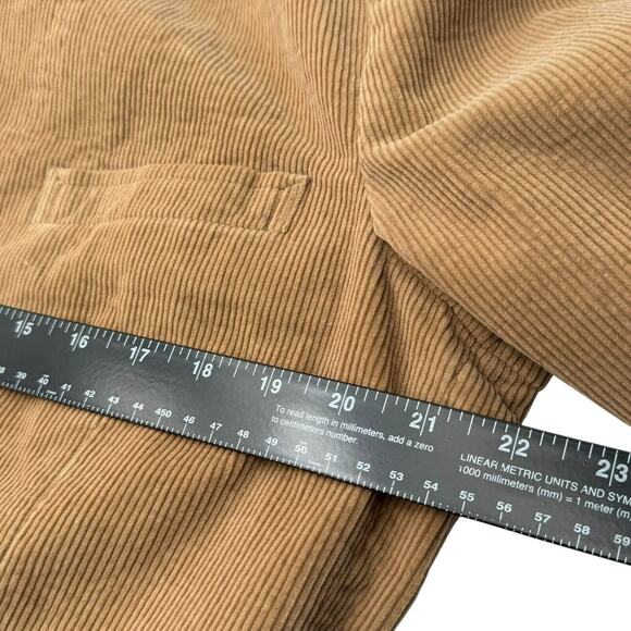 JONATHAN EDWARDS Men's 44L Tan Corduroy Blazer Club Jacket Sport Coat Vintage‎ - Picture 5 of 8